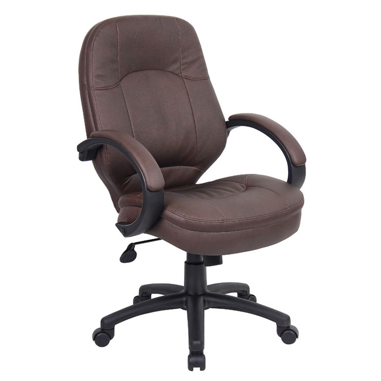 [B726-BB]Silla ejecutiva Boss LeatherPlus