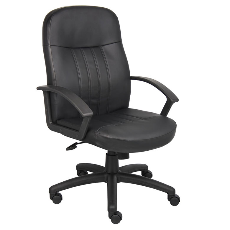 [B8106]Boss Executive Leather Budget Chair