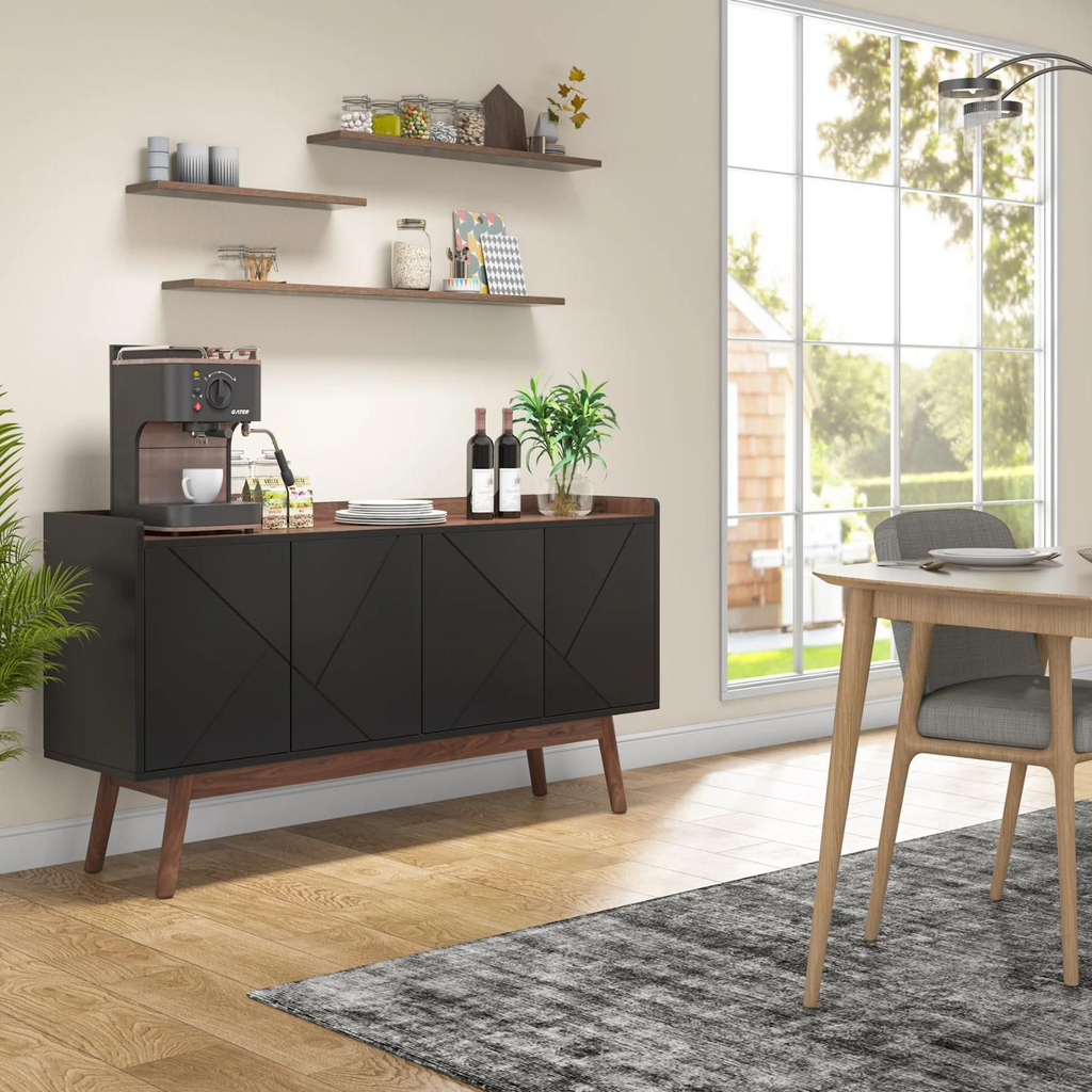 [HOGA-YS0012]Credenza de 55", Credenza de madera con puertas