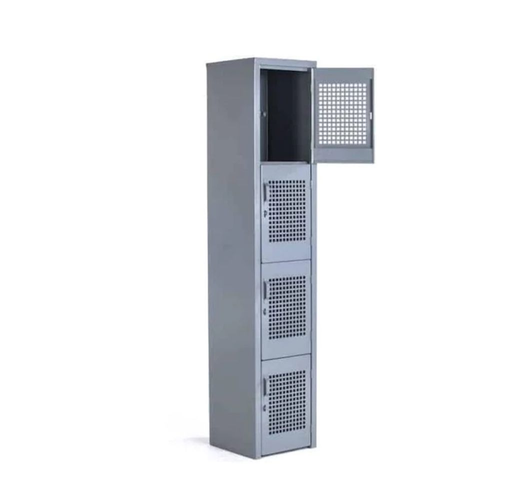 [CC-L3-ECO4PERFORADO] LOCKER PERFORADO METÁLICO 4 PUERTAS