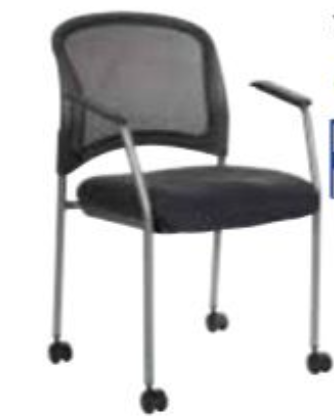 [86740R] [86740R]Silla para invitados con brazos de titanio