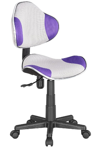 Silla chester para computadora con respaldo bajo para oficina en casa de JJS